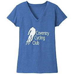 District Recycled V-Neck T-Shirt - Ladies'