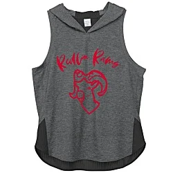 Squad Tri-Blend Wicking Hooded Tank Top - Ladies'