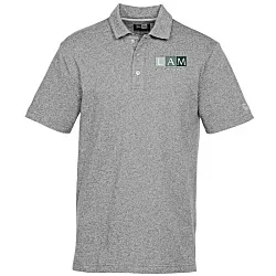 New Era Heather Twist Polo - Men's