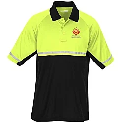 Snag Proof Reflective Stripe Polo