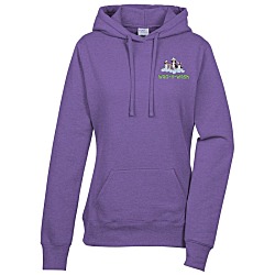 Fashion Pullover Hooded Sweatshirt - Ladies' - Embroidered