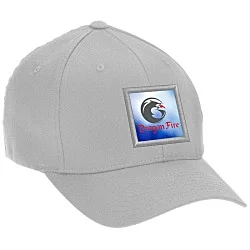 Twill Flexfit Cap - Full Color Patch