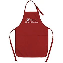 Q-Tees Full Length 2 Pocket Apron