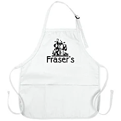 Q-Tees Full Length Pouch Pocket Apron