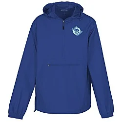 Anorack 1/2-Zip Hooded Packable Jacket