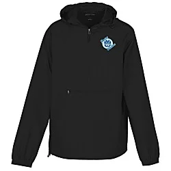 Anorack 1/2-Zip Hooded Packable Jacket