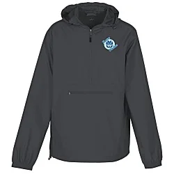 Anorack 1/2-Zip Hooded Packable Jacket