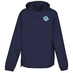 Anorack 1/2-Zip Hooded Packable Jacket