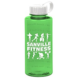Mountain Bottle with Tethered Lid - 36 oz. - Drink Guide