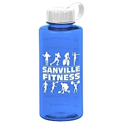 Mountain Bottle with Tethered Lid - 36 oz. - Drink Guide