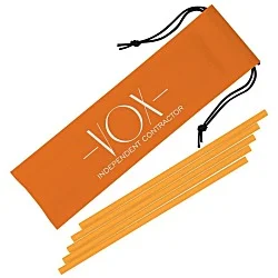 On the Go Straw Set - 5 Pack