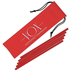 On the Go Straw Set - 5 Pack