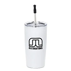 Yowie Vacuum Tumbler with Stainless Straw Set - 18 oz.