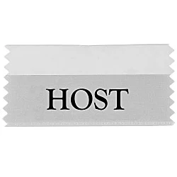 Badge Ribbon - 2" x 4" - Double Sided Tape