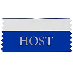 Badge Ribbon - 2" x 4" - Double Sided Tape