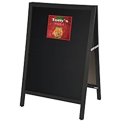 Chalkboard A-Frame Menu Board