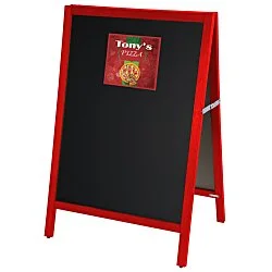 Chalkboard A-Frame Menu Board
