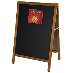 Chalkboard A-Frame Menu Board