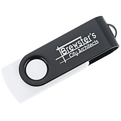 Swivel USB-C Drive - Black - 8GB
