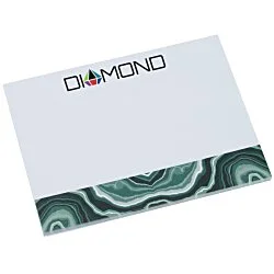 Souvenir Designer Sticky Note - 3" x 4" - Geode - 25 Sheet