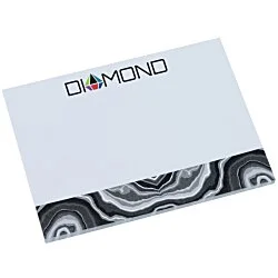 Souvenir Designer Sticky Note - 3" x 4" - Geode - 25 Sheet