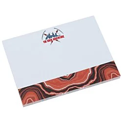 Souvenir Designer Sticky Note - 3" x 4" - Geode - 50 Sheet