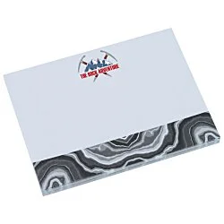 Souvenir Designer Sticky Note - 3" x 4" - Geode - 50 Sheet