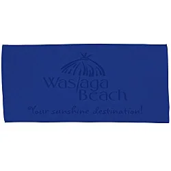 Midsize Velour Beach Towel - Colors