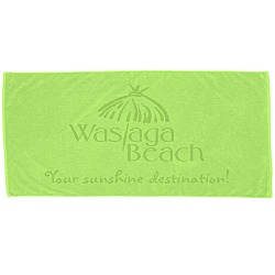 Midsize Velour Beach Towel - Colors