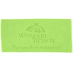 Midsize Velour Beach Towel - Colors