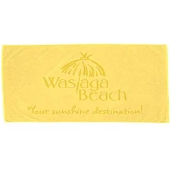 Midsize Velour Beach Towel - Colors