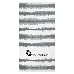 Tie-Dye Cabana Stripe Beach Towel
