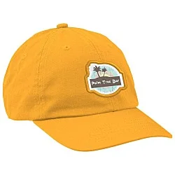 Cotton Washed Cap - Solid - Full Color Patch
