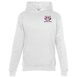 Lightweight 7 oz. Fleece Hoodie - Embroidered