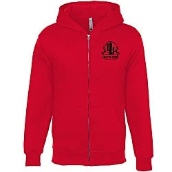 Lightweight 7 oz. Fleece Full-Zip Hoodie - Screen