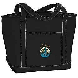 Yacht Tote - 13" x 20" - Embroidered