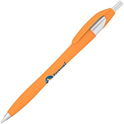 Javelin Soft Touch Pen - Neon - Full Color