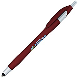 Javelin Soft Touch Stylus Pen - Metallic - Full Color