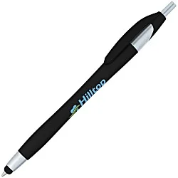 Javelin Soft Touch Stylus Pen - Metallic - Full Color