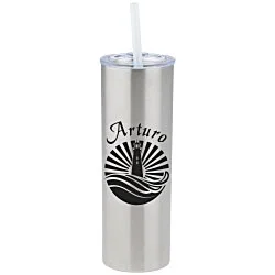 Straight Up Vacuum Tumbler with Straw - 15 oz.