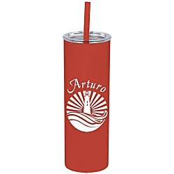 Straight Up Vacuum Tumbler with Straw - 15 oz.