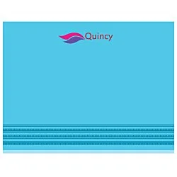 Souvenir Designer Sticky Note - 3" x 4" - Stripes - 25 Sheet - 24 hr