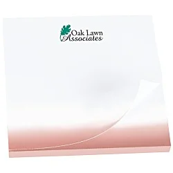 Souvenir Designer Sticky Note - 3" x 3" - Ombre - 50 Sheet - 24 hr
