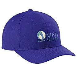 Yupoong Curved Visor Snapback Cap