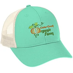 Structured Cotton Twill Trucker Cap