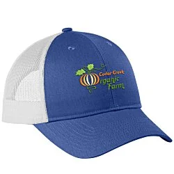 Structured Cotton Twill Trucker Cap