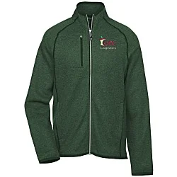 Cutter & Buck Sweater Knit Fleece Jacket - Men's