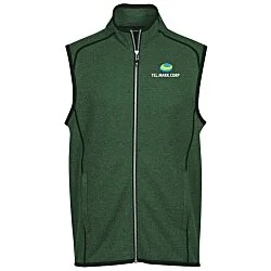 Cutter & Buck Sweater Knit Fleece Vest - Men's