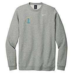 Nike Fleece Crew Sweatshirt - Embroidered