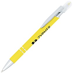 Incline Soft Touch Metal Pen/Highlighter